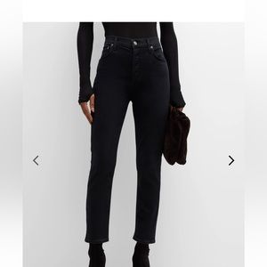 Agolde Nico Skinny Leg Straight Jeans